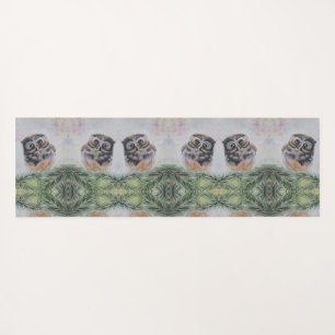 Cute Owl Yoga Mat