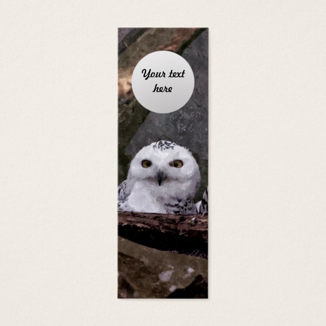 Cute Owls Bookmark (Front)