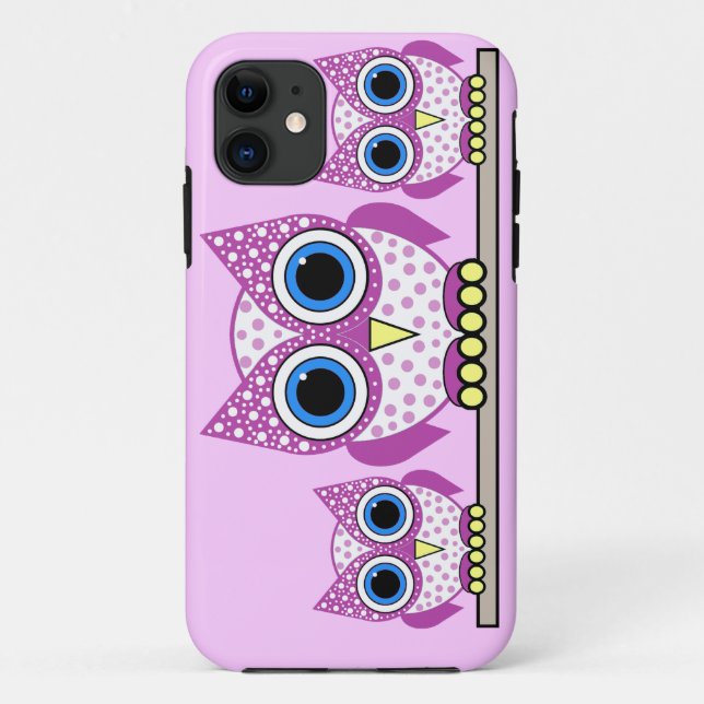 cute owls Case-Mate iPhone case (Back)