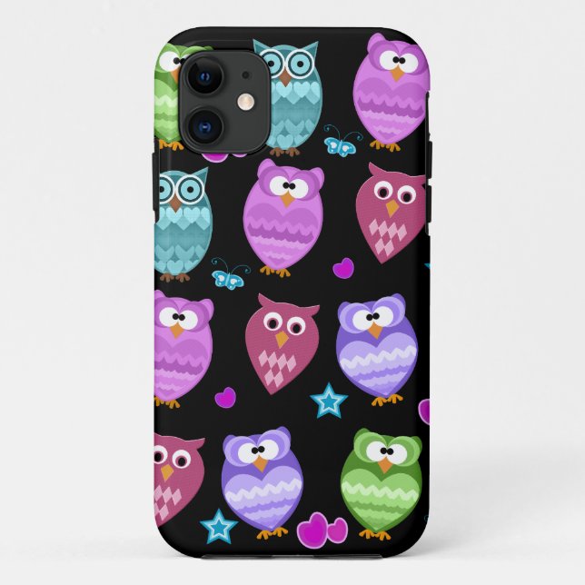 cute owls Case-Mate iPhone case (Back)