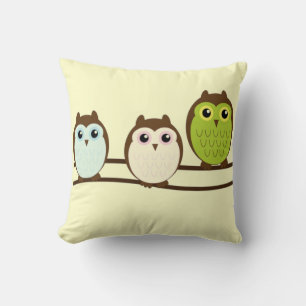 Cute Owls Cushion