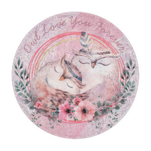 Cute Owls Cutting Board