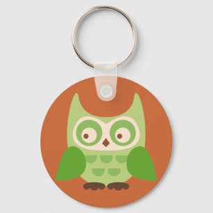 Cute Owls Key Ring