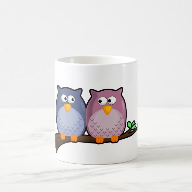 Cute Owls Mug (Center)