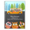 Cute Owls School Bus Personalised Teacher