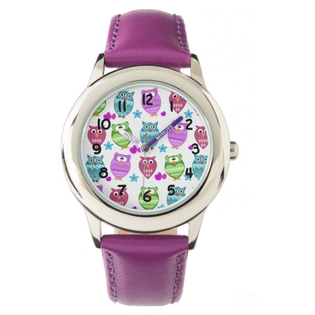 cute owls watch (Front)