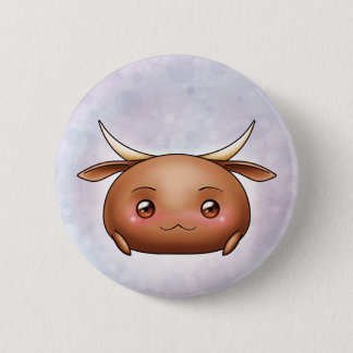 Cute Ox Blob Button