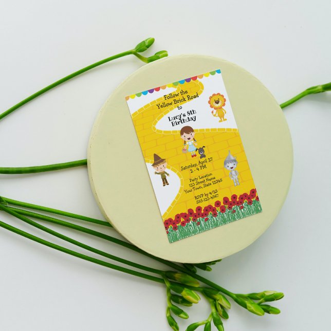 Cute Oz Birthday Invitation (Creator Uploaded)