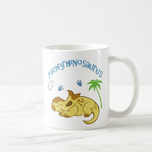 Cute Pachyrhinosaurus Coffee Mug