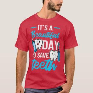 cute paediatrician dentist orthodonist fairy teeth T-Shirt