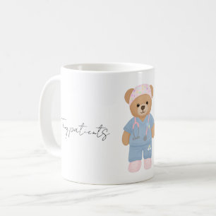 Cute Paediatrics Nurse Teddy Bear Mug