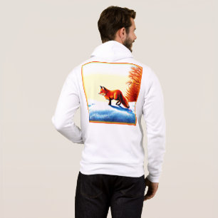 Cute Painting Of a Red Fox. Buy Now Hoodie
