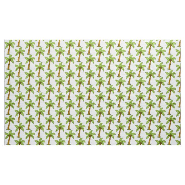 Cute Palm Tree Design Fabric (Yard)