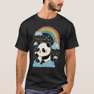Cute Panda  Animal on Panda 3 T-Shirt