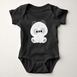 Cute Panda Baby Bodysuit