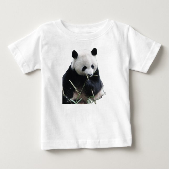 Cute Panda Baby T-Shirt (Front)