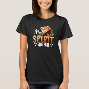 Cute Panda Bear Animal Red Panda T-Shirt