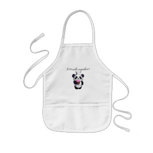 Cute Panda Bear Apron
