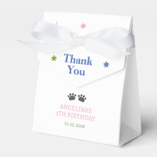 Cute Panda Bear Bamboo Birthday  Favour Box