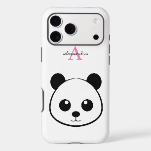 Cute panda bear custom Monogram 