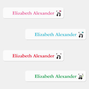 Cute Panda Bear Daycare