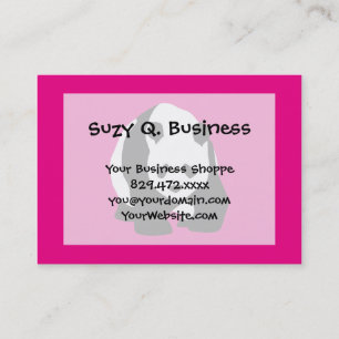 Cute Panda Bear Hot Pink Fuchsia Zoo Wildlife Gift Business Card