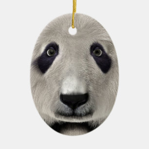Cute Panda Bear Kawaii Animal Lover Perfect Gift Ceramic Tree Decoration