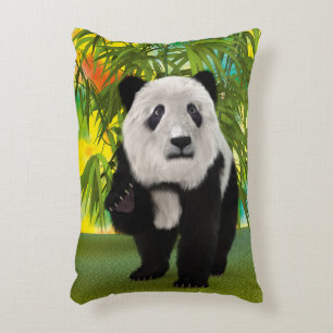 Cute Panda Bear Kawaii Animal Lover Perfect Gift Decorative Cushion