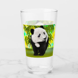 Cute Panda Bear Kawaii Animal Lover Perfect Gift Glass