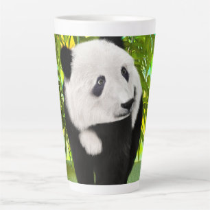 Cute Panda Bear Kawaii Animal Lover Perfect Gift Latte Mug
