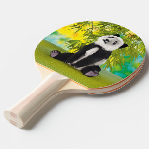 Cute Panda Bear Kawaii Animal Lover Perfect Gift Ping Pong Paddle