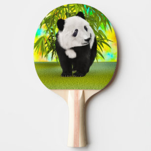 Cute Panda Bear Kawaii Animal Lover Perfect Gift Ping Pong Paddle