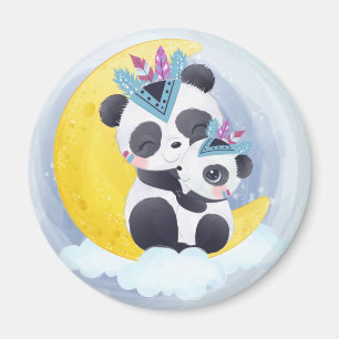 Cute Panda Bear Magnet