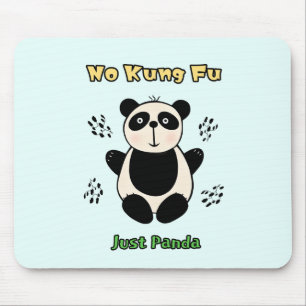Cute panda bear mouse mat