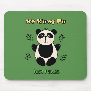 Cute panda bear mouse mat