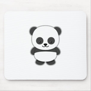 Cute Panda Bear Mouse Mat