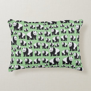 Cute Panda Bear Pattern Decorative Cushion