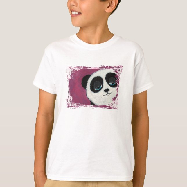 Cute Panda Bear T-Shirt (Front)