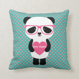 Cute Panda Birthday Cushion