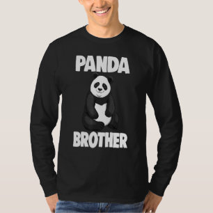 Cute Panda Brother Women Bear Panda Love T-Shirt