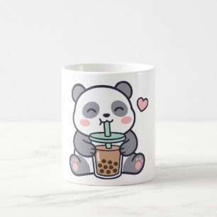 Cute Panda Bubble Tea Classic Mug