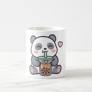 Cute Panda Bubble Tea Classic Mug