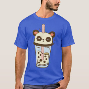 Cute Panda Bubble Tea Kawaii Outfit Bubble Tea  T-Shirt