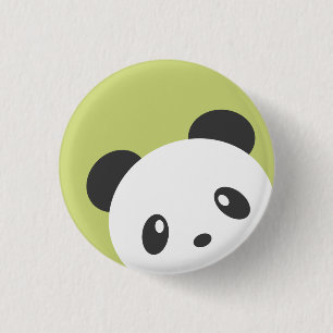 Cute Panda Button