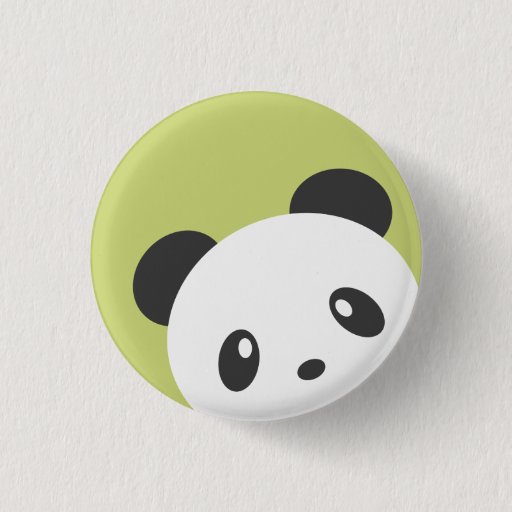 Image of Cute Panda Button