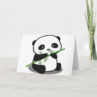 Cute Panda Card