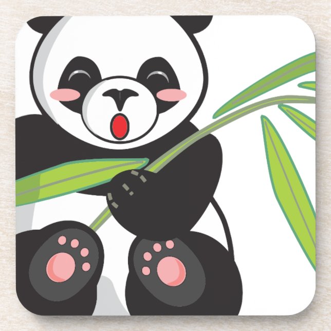 Cute Panda Coaster (Front)