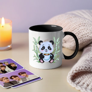Cute Panda Coffee Mug – Adorable Bamboo Art