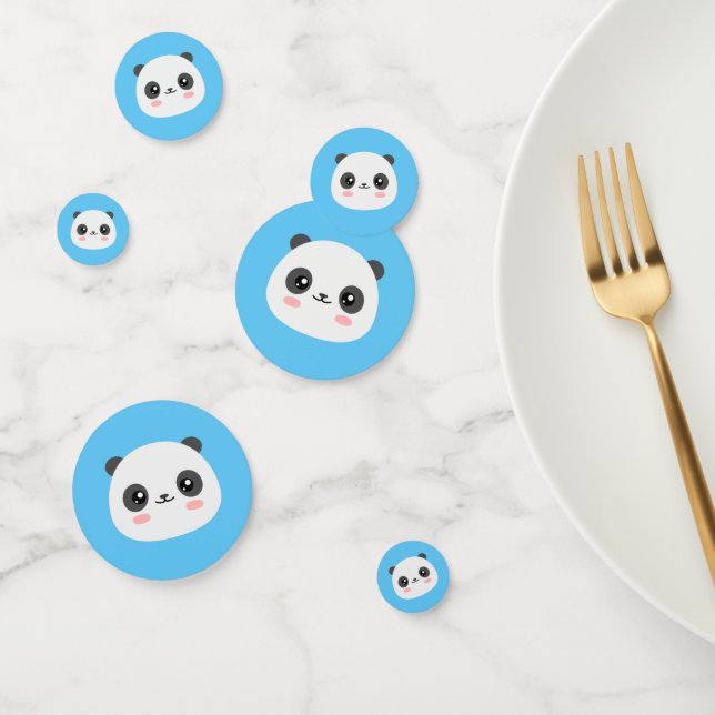 Cute Panda Confetti (Group)
