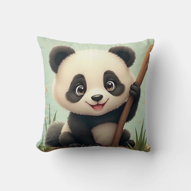 cute panda cushion (Front)